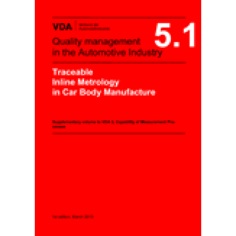VDA 5.1 Traceable Inline Metrology in Car Body Manufacture